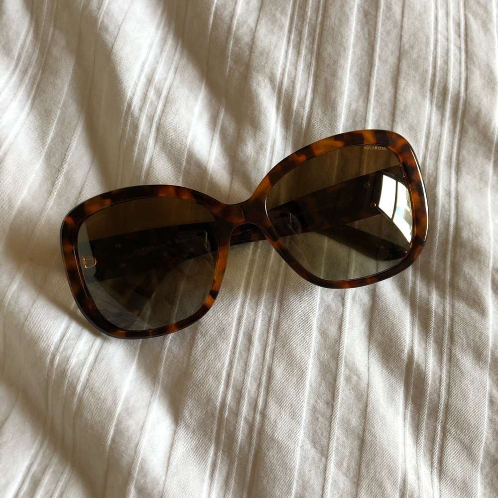 Versace Brown Havana Tortoise Shell Sunnies